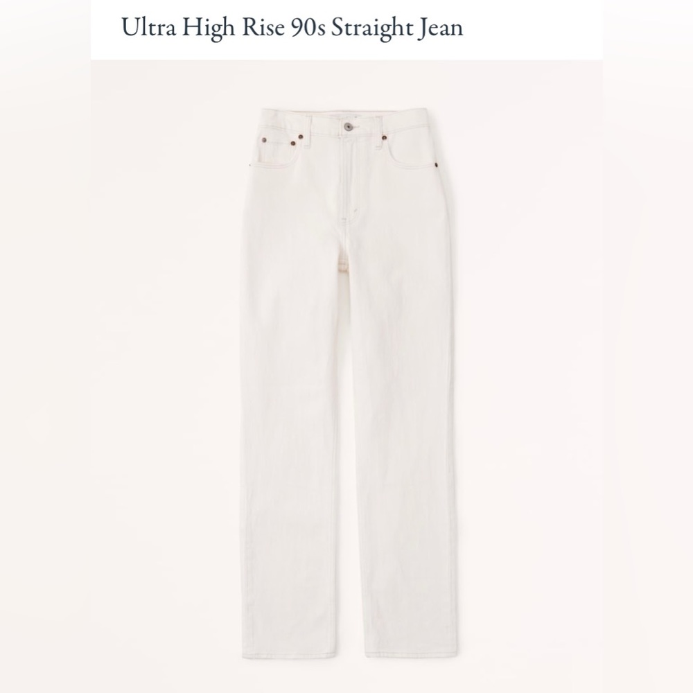 Abercrombie & Fitch: The 90s Straight Ultra High Rise
